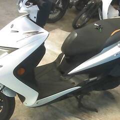 YAMAHA シグナス125XSR-2 白 エンジン始動動画 自賠責保険で乗れます 半額配送キャンペーン 現状渡し諸経費￥0- 横浜 P-Yardの画像