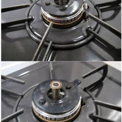 Paloma　ガステーブル　PA-S42B-L　動作良好　LPガス用　ガスコンロ　Siセンサー　調理機器　水なし片面焼きグリル　2019年製　パロマの画像