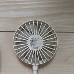 ハンディ扇風機２つの画像