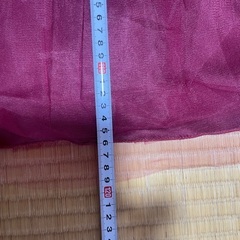 ワインレッド　150cm ドレスの画像