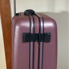 ☺️スーツケース　パイロットケース  51✖️28✖️h70cm➕持ち手  桃色の画像