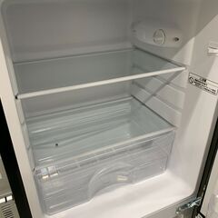 ★ジャングルジャングル石川金沢店★ ニトリ 冷蔵庫 NTR-106BK 106L 2021年製 動作確認／クリーニング済みの画像