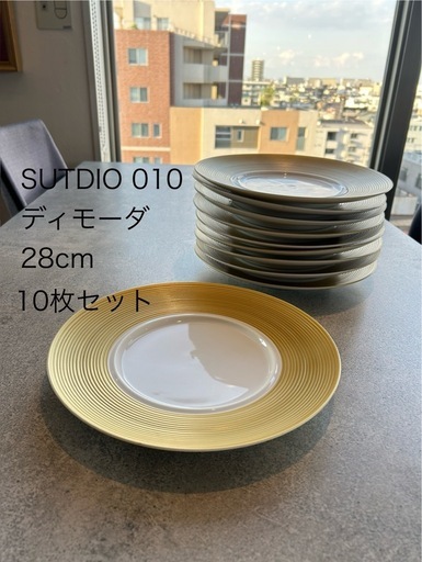 定価4500円　STUDIO 010 ディモーダ　ディナープレート　10枚　