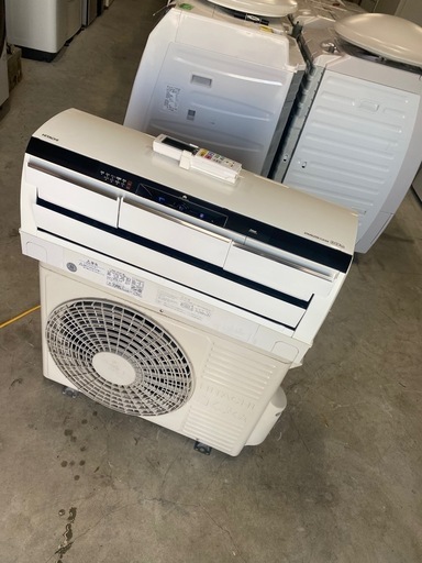 取り付け工事込み 日立 HITACHI ステンレスクリーン お掃除エアコン R32冷媒 （6畳・100V対応） クリアホワイト 白くま
