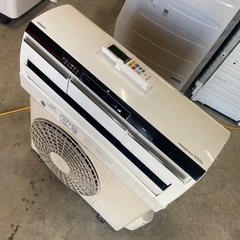 取り付け工事込み 日立 HITACHI ステンレスクリーン お掃除エアコン R32冷媒 （6畳・100V対応） クリアホワイト 白くまくん Xシリーズ RAS-X22E Wの画像