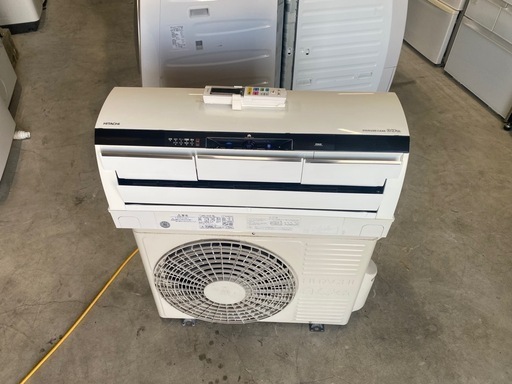 取り付け工事込み 日立 HITACHI ステンレスクリーン お掃除エアコン R32冷媒 （6畳・100V対応） クリアホワイト 白くま