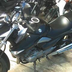 SUZUKI GSR250 黒 エンジン始動動画 自賠責保険で乗れます 半額配送キャンペーン 期間限定 現状渡し諸経費￥0- 横浜 P-Yard の画像