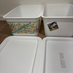 スクエア収納ＢＯＸ（ダークグレー）の画像