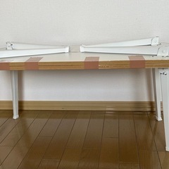 🔴2枚組みセット🔴センターローテーブル 【長80㎝×奥行40㎝×高34㎝】の画像