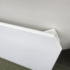 ■０円　折りたたみテーブル　ローテーブル　白の画像
