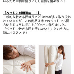 【自宅引き取り条件】タンスのゲン 敷き布団　ダブルの画像