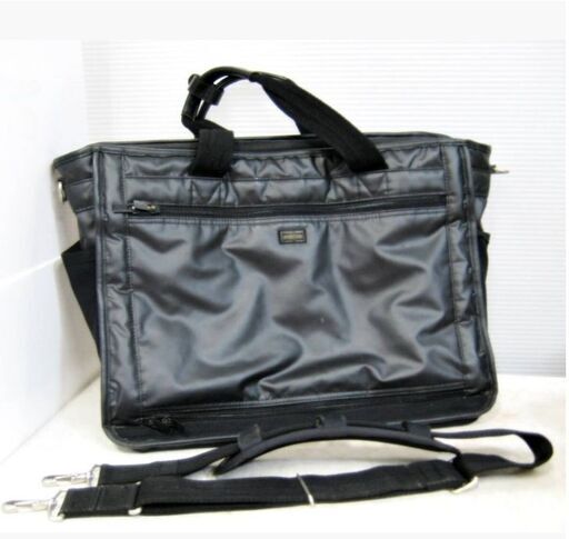 PORTER　ビジネスバッグ　ブリーフケース　ポケット多数　大容量　A4可能　ショルダーベルト付き　吉田カバン　書類鞄　ポーター