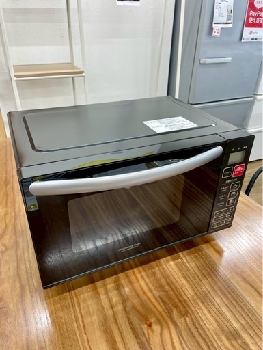 電子レンジ ニトリ ブラック 自動あたため機能付き 2020年製