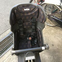 地域限定送料無料　ブリヂストン　ビッケポーラー　三人乗り　15,4AH　子供乗せ　アイボリー　ギュットクルーム　神戸市　電動自転車　の画像