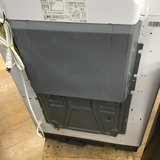 #J-1【ご来店頂ける方限定】アイリスオーヤマの10、0Kg洗濯機です