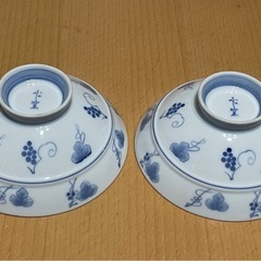 茶碗 ふじ窯 益子焼 2客 の画像