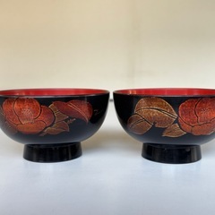中古　お椀　柄いろいろ14膳で500円　バラでも購入可の画像