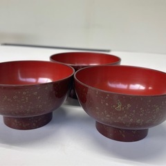 中古　お椀　柄いろいろ14膳で500円　バラでも購入可の画像