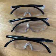 拡大鏡　ルーペ眼鏡　3本の画像