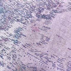 タペストリー（世界地図）の画像