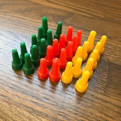 【中古】折り畳み式 ダイヤモンドゲーム チャイニーズチェッカーの画像