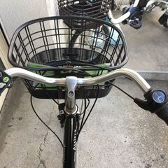 地域限定送料無料　ブリヂストン　アシスタ　12,3AH　子供乗せ　黒　パスウィズ　ビビDX　神戸市　電動自転車　の画像