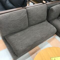 【ジャングルジャングル石川金沢店】  ソファーL字型 ブラウン/木目 W①120 ②180×D75×H68 クリーニング済み												の画像