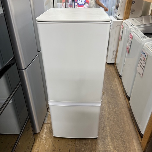 2023年製　三菱　146L 冷蔵庫　MR-P15E2H-W