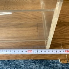 プラスチックケース、陳列棚の画像
