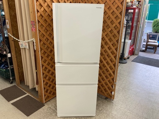 【愛品館江戸川店】保証充実 東芝 2025年製 326L 3ドア冷凍冷蔵庫 GR-W33SC(WU)