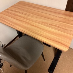 昇降式デスク　美品　ほぼ未使用の画像