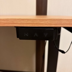 昇降式デスク　美品　ほぼ未使用の画像