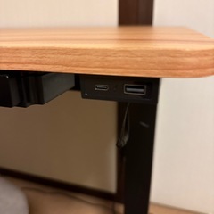 昇降式デスク　美品　ほぼ未使用の画像