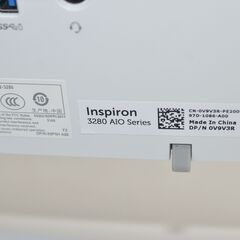 中古良品一体型パソコン DELL Inspiron 3280 AIO Windows11+office SSD256GB+HDD500GB core i3-8145U/メモリ8GB/21.5インチ/無線/webカメラの画像