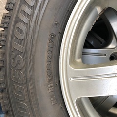 冬タイヤ
145/80r13vrxホイールつきの画像