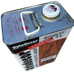 キシラデコール　4L　木材保護塗料/油性　パリサンダ　未開封品の画像