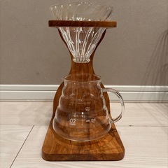 HARIO(ハリオ)  コーヒードリッパー　オリーブウッドスタンドの画像