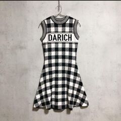 darich ダーリッチ ギンガムチェックフレアミニワンピース  の画像