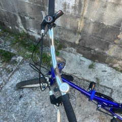 折りたたみ自転車の画像