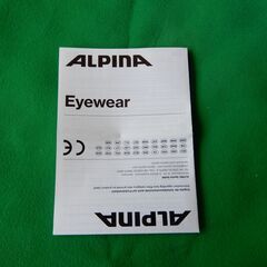 アルピナ アイウェア　スポーツサングラスの画像