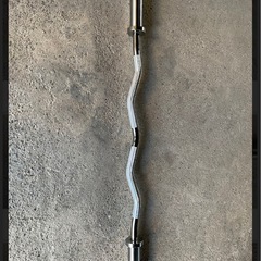 バーベルシャフト 120cm 直径50mm EZバー 送料無料の画像