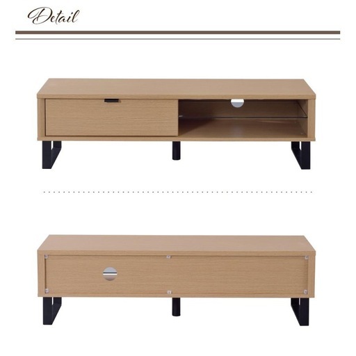 【未使用美品】ローボード　シーム　W120cm　