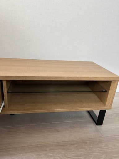 【未使用美品】ローボード　シーム　W120cm 未使用美品】ローボード シーム W120cm
