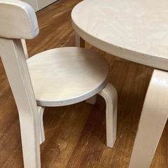 子ども用椅子&テーブルの画像