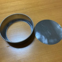 ステンレス製ケーキ型　の画像