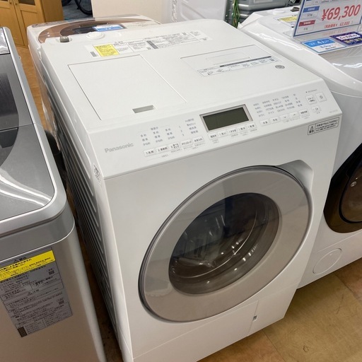 【トレファク摂津店】　Panasonic   ドラム式洗濯乾燥機　2024年製　12.0kgが入荷致しました！！