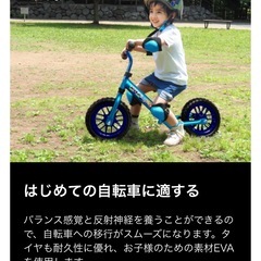子供　ストライダー　ラングスジャパン　バランスバイク　の画像