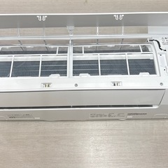 I736 🌈 ジモティー限定価格♪ 2025年製の美品♪ ORIGINAL BASIC（オリジナルベーシック） 2.2kw エアコン おもに6畳用 ⭐ 動作確認済 ⭐ クリーニング済の画像