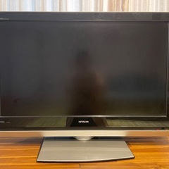 録画機能付きテレビ　HITACHI 37Vの画像