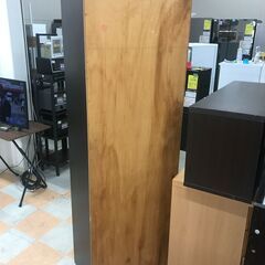 【ジャングルジャングル石川金沢店】  食器棚 ブラック/木目 W60×D36×H180 クリーニング済み												の画像